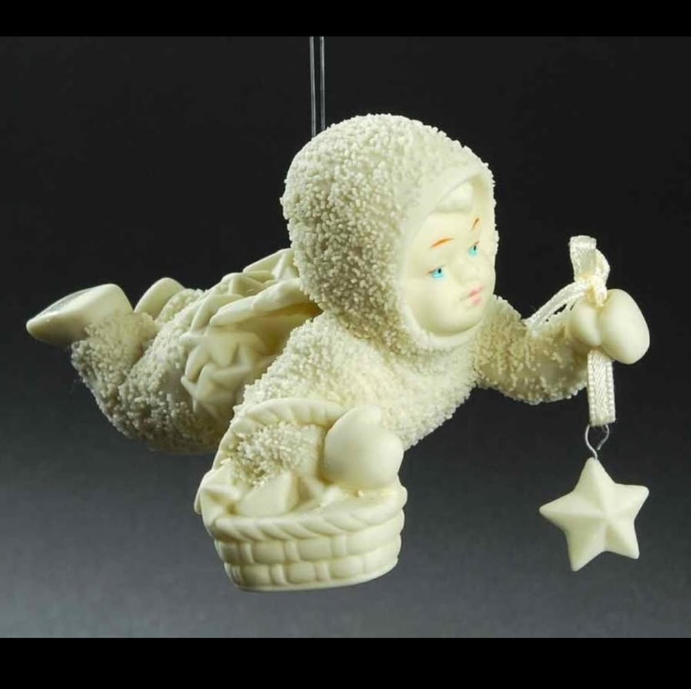 Christmas Starry Night Snowbaby Ornament Collectible Snowbabies Figurine